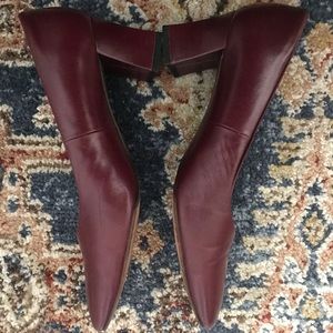 Maroon Comfortable Pumps